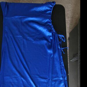 Electric Blue Evening Dress